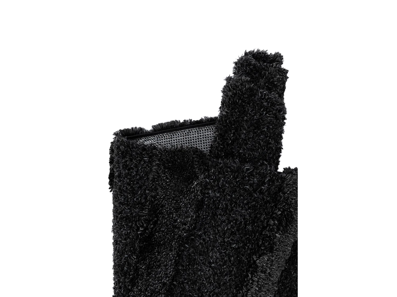 Tapis shaggy 240x305 noir Thun Tribus