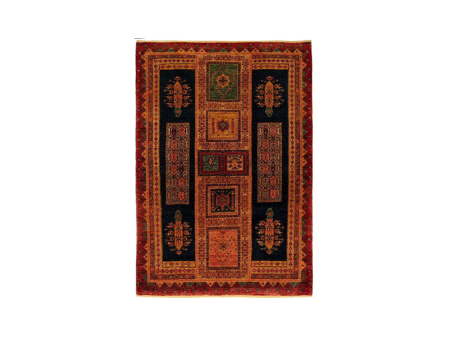 Woltapijt 200x139 Bruin Kashkuli