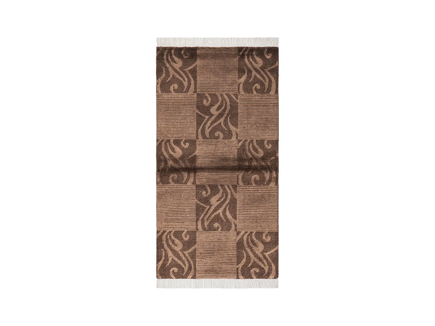 Tapis de laine 79x150 brun Darya