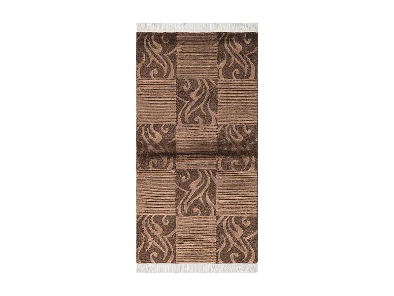 Tapis de laine 79x150 brun Darya