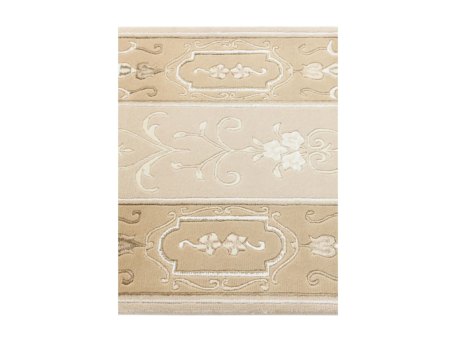 Tapis de couloir en laine 86x196 brun Darya