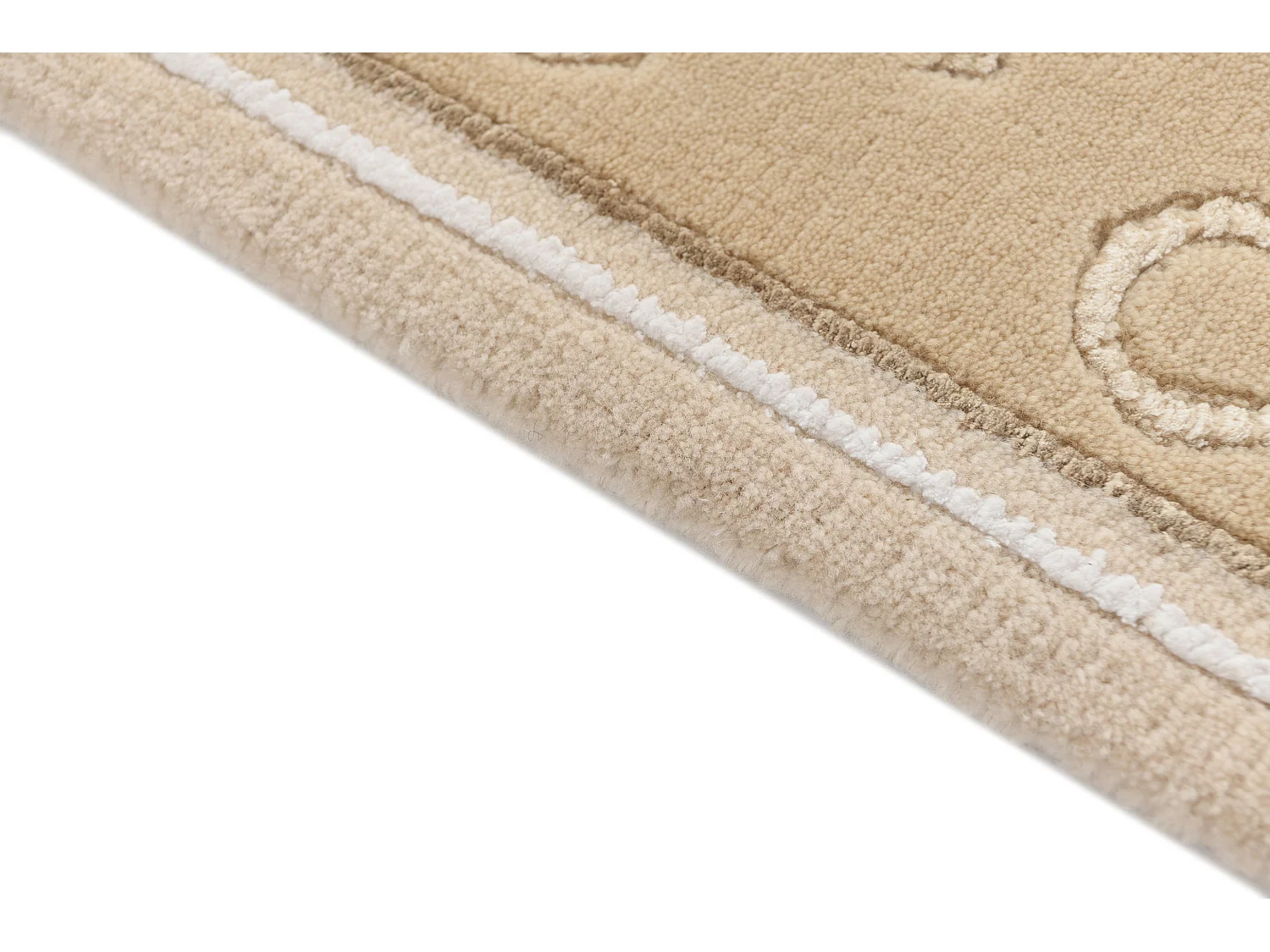 Tapis de couloir en laine 86x196 brun Darya