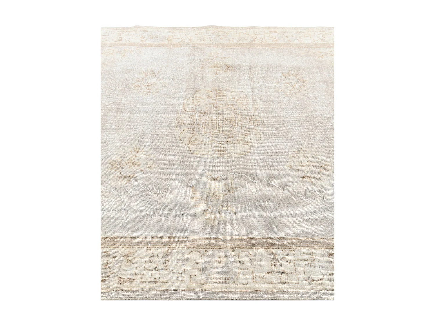 Tapis de laine 170x269 brun Ultra Vintage