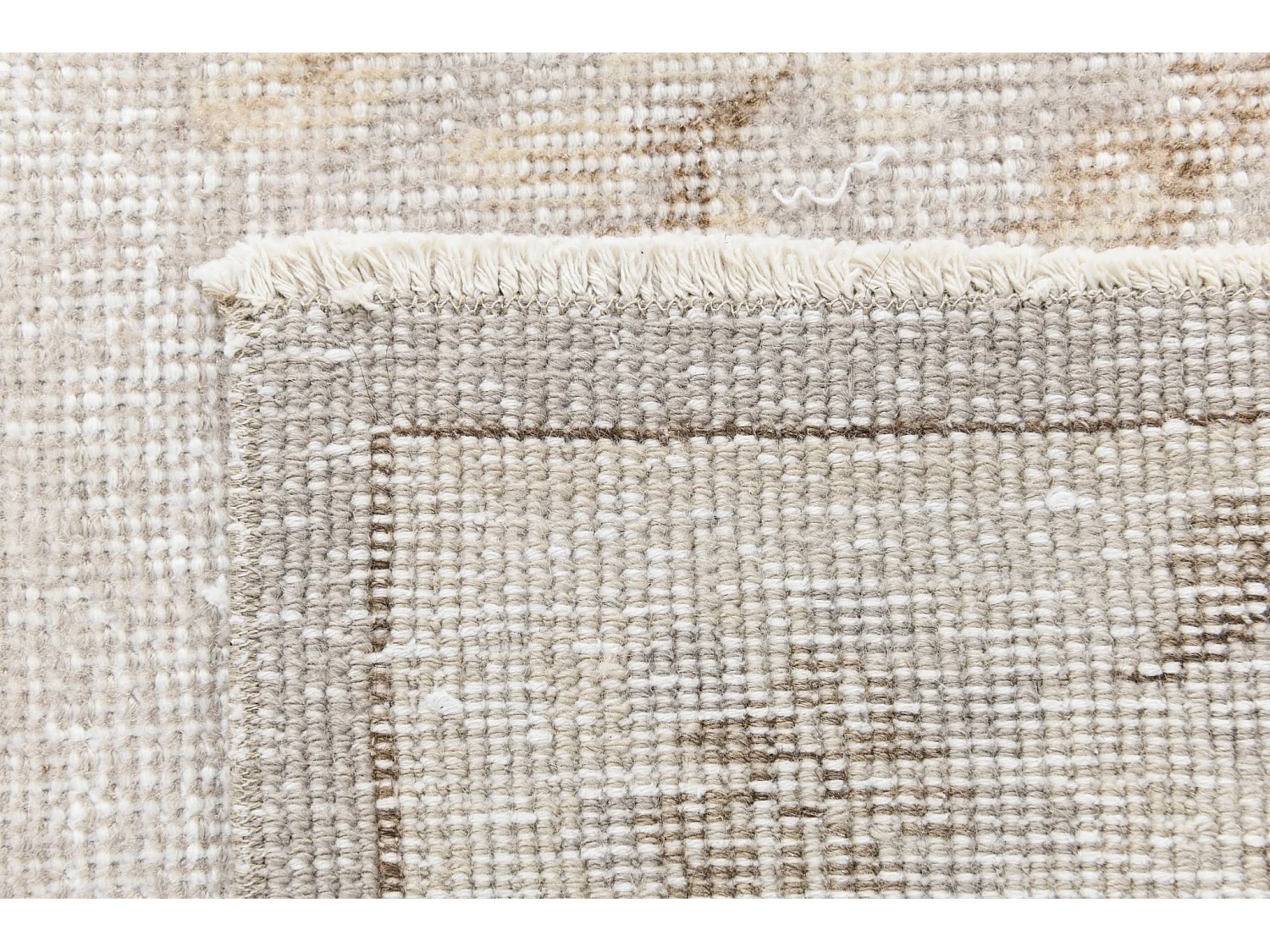 Tapis de laine 170x269 brun Ultra Vintage