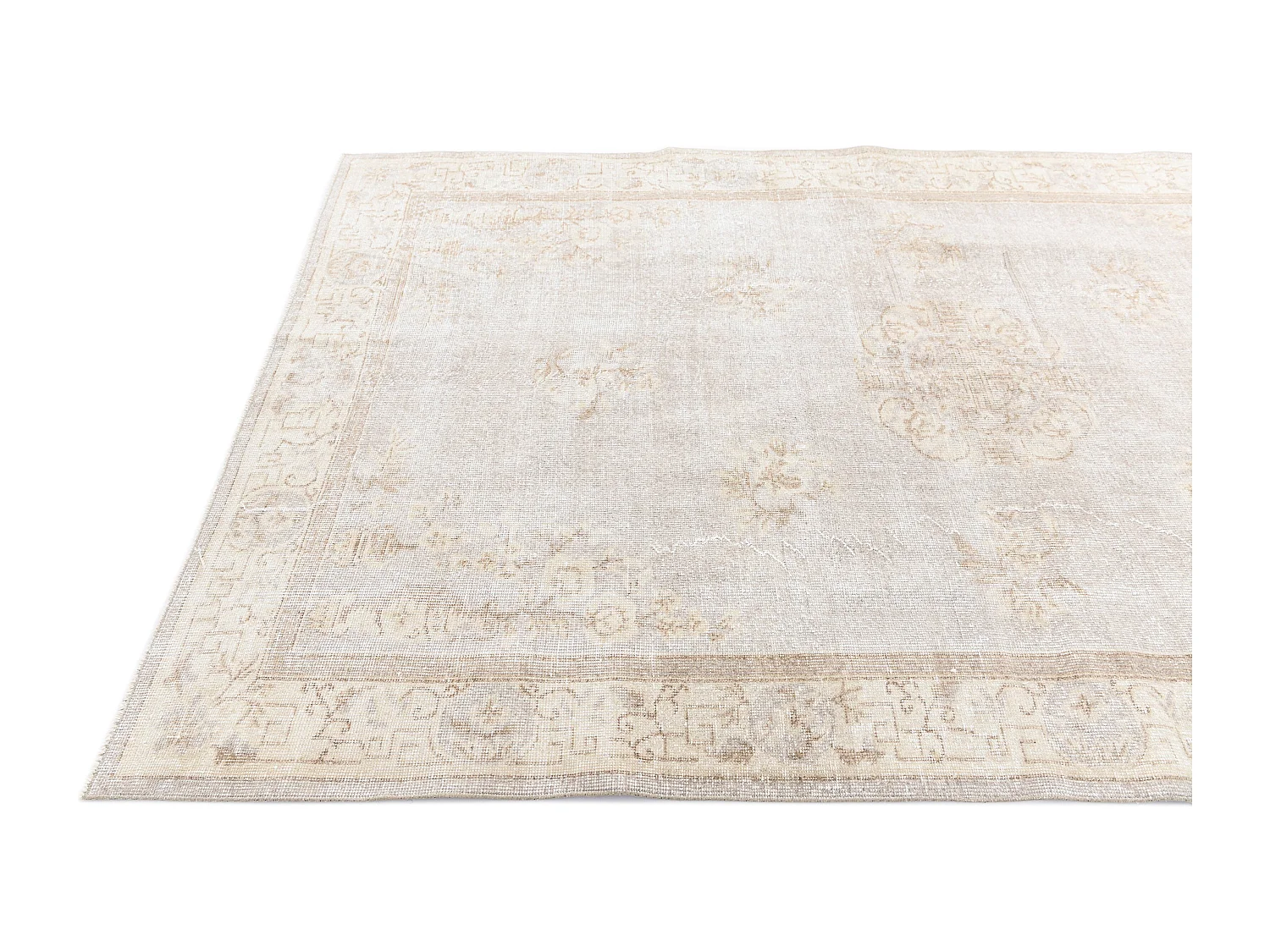 Tapis de laine 170x269 brun Ultra Vintage