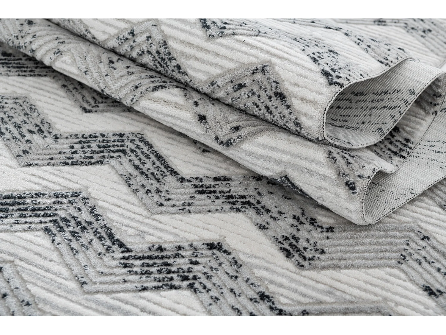 Tapis 160x245 gris Davos Grecian