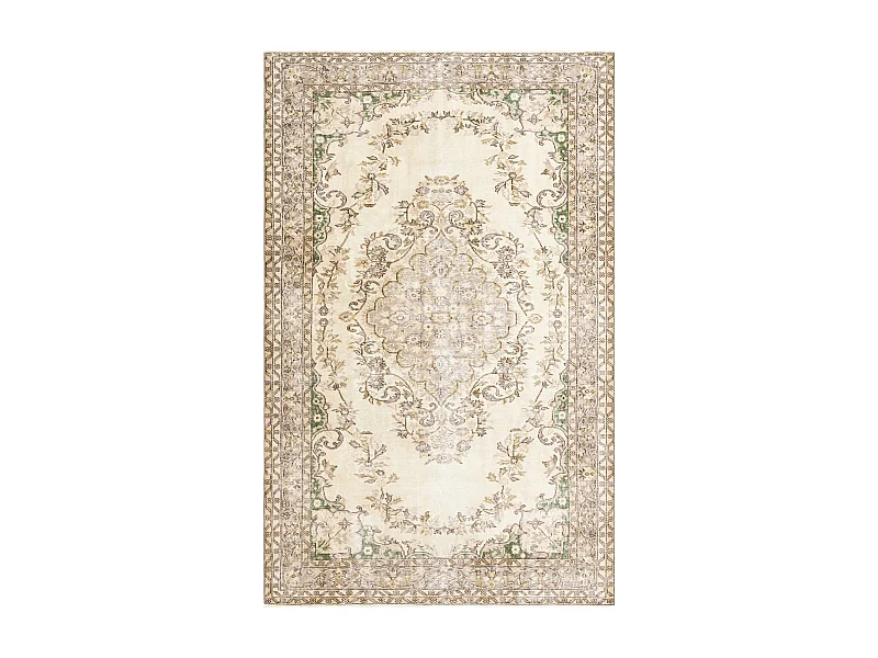 Wollteppich 178x282 Beige Ultra Vintage