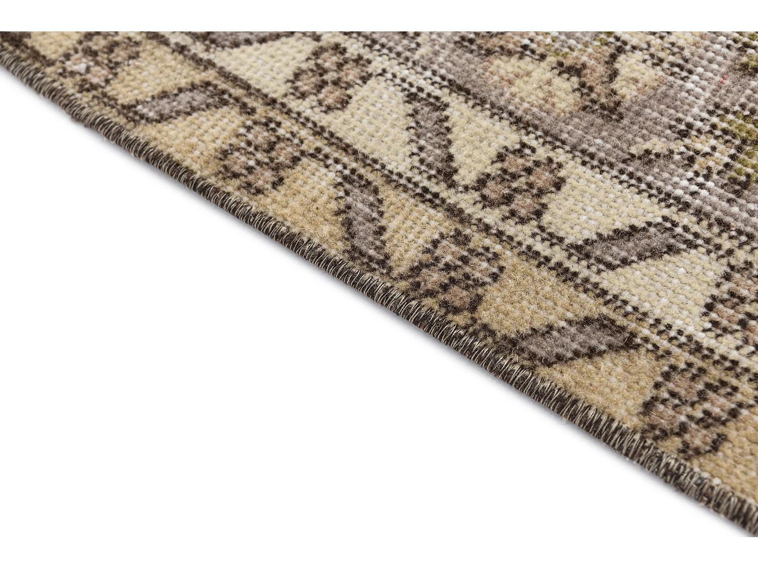 Tapis de laine 178x282 beige Ultra Vintage