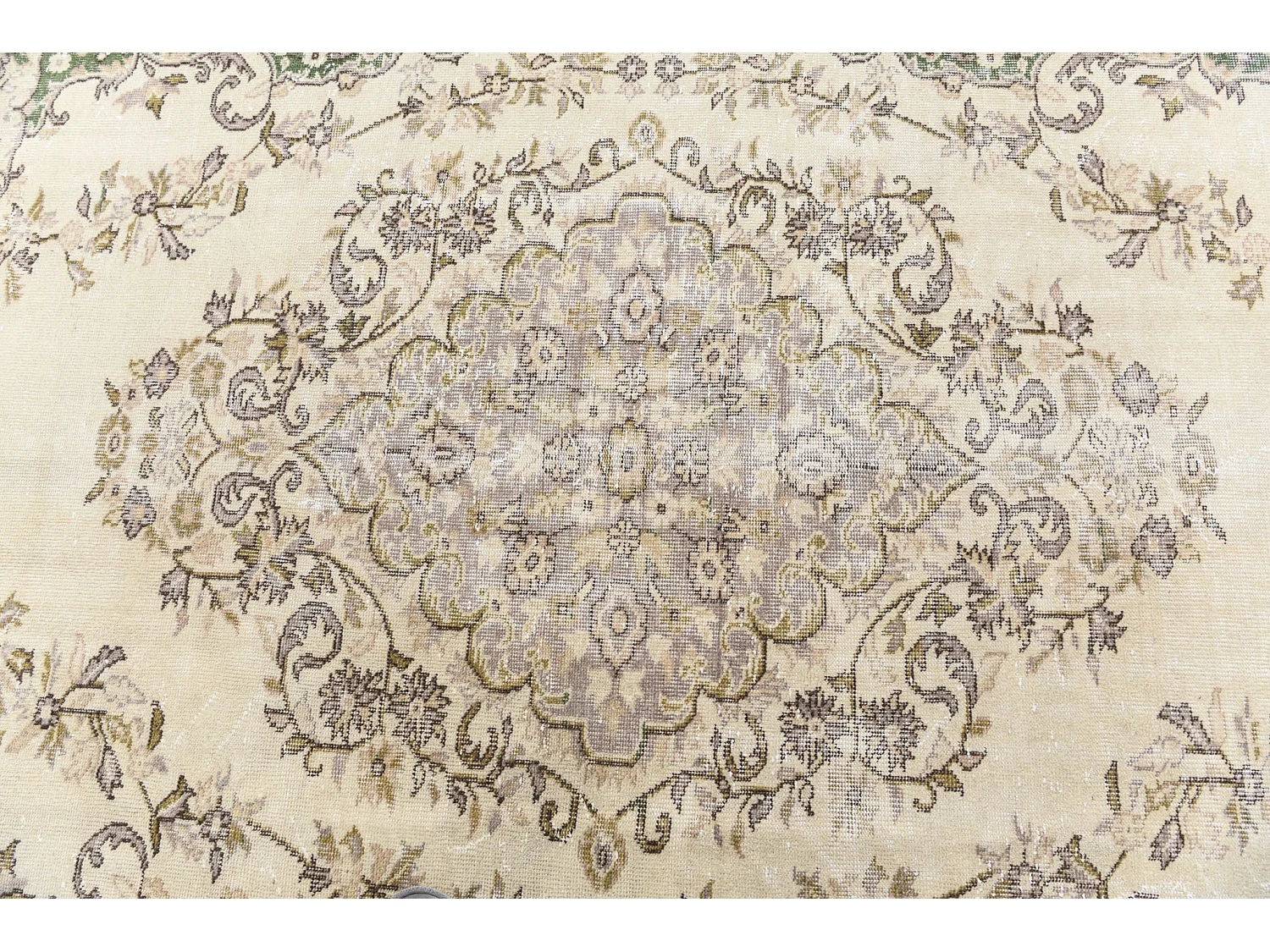 Tapis de laine 178x282 beige Ultra Vintage