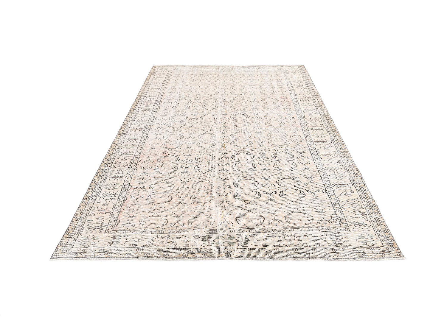 Tapis de laine 168x269 rose Ultra Vintage