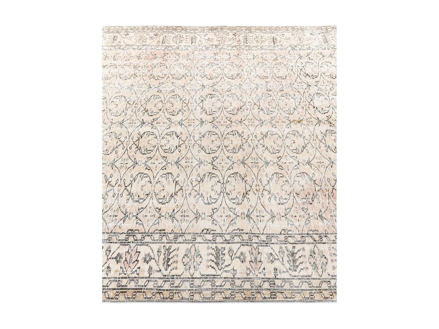 Tapis de laine 168x269 rose Ultra Vintage