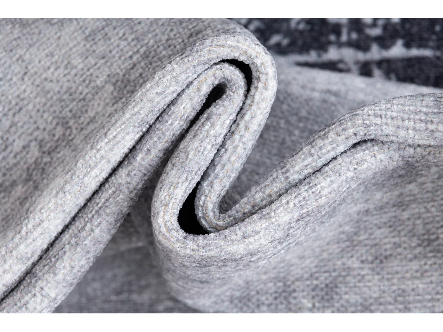 Tapis 65x185 gris Kriens Stella