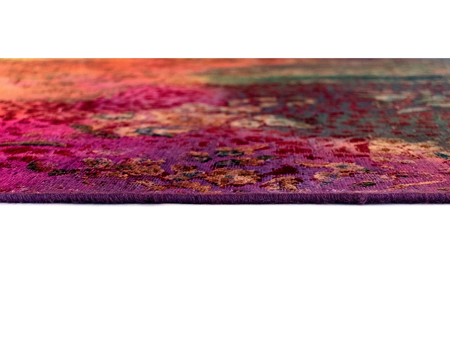 Tapis de laine 143x195 multicolore Vintage Royal