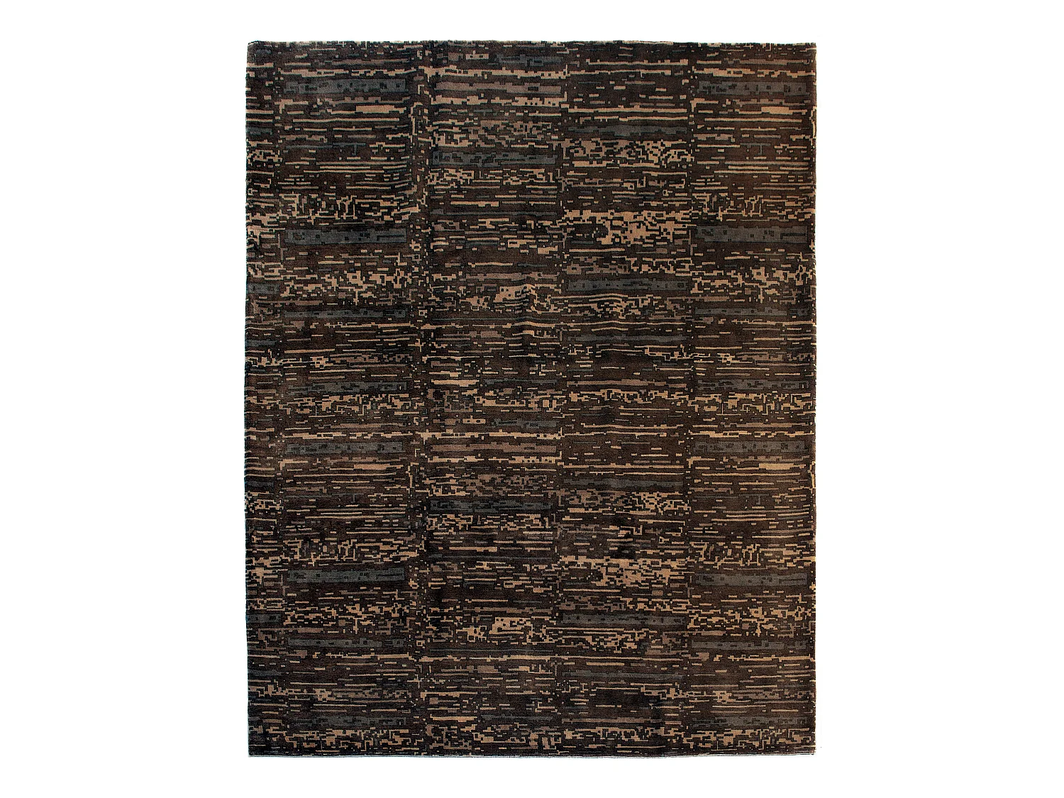 Tapis de laine 246x307 brun Juma