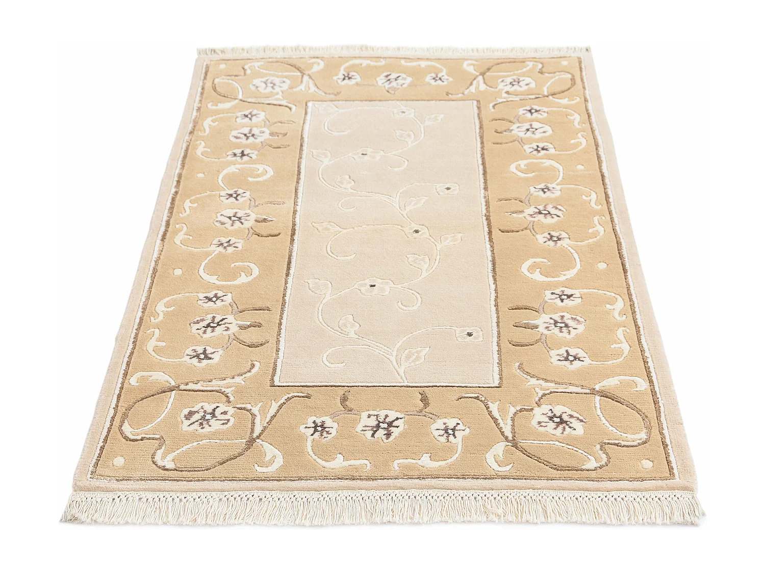 Tapis de laine 86x137 beige Darya