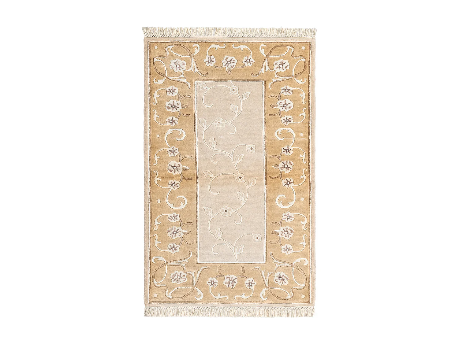Tapis de laine 86x137 beige Darya