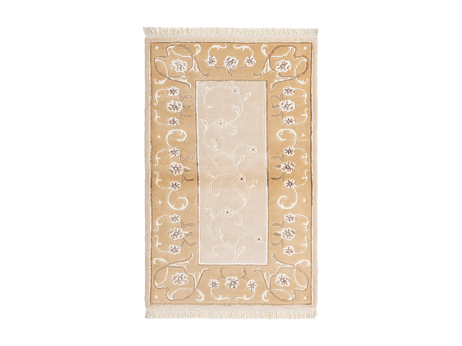 Tapis de laine 86x137 beige Darya