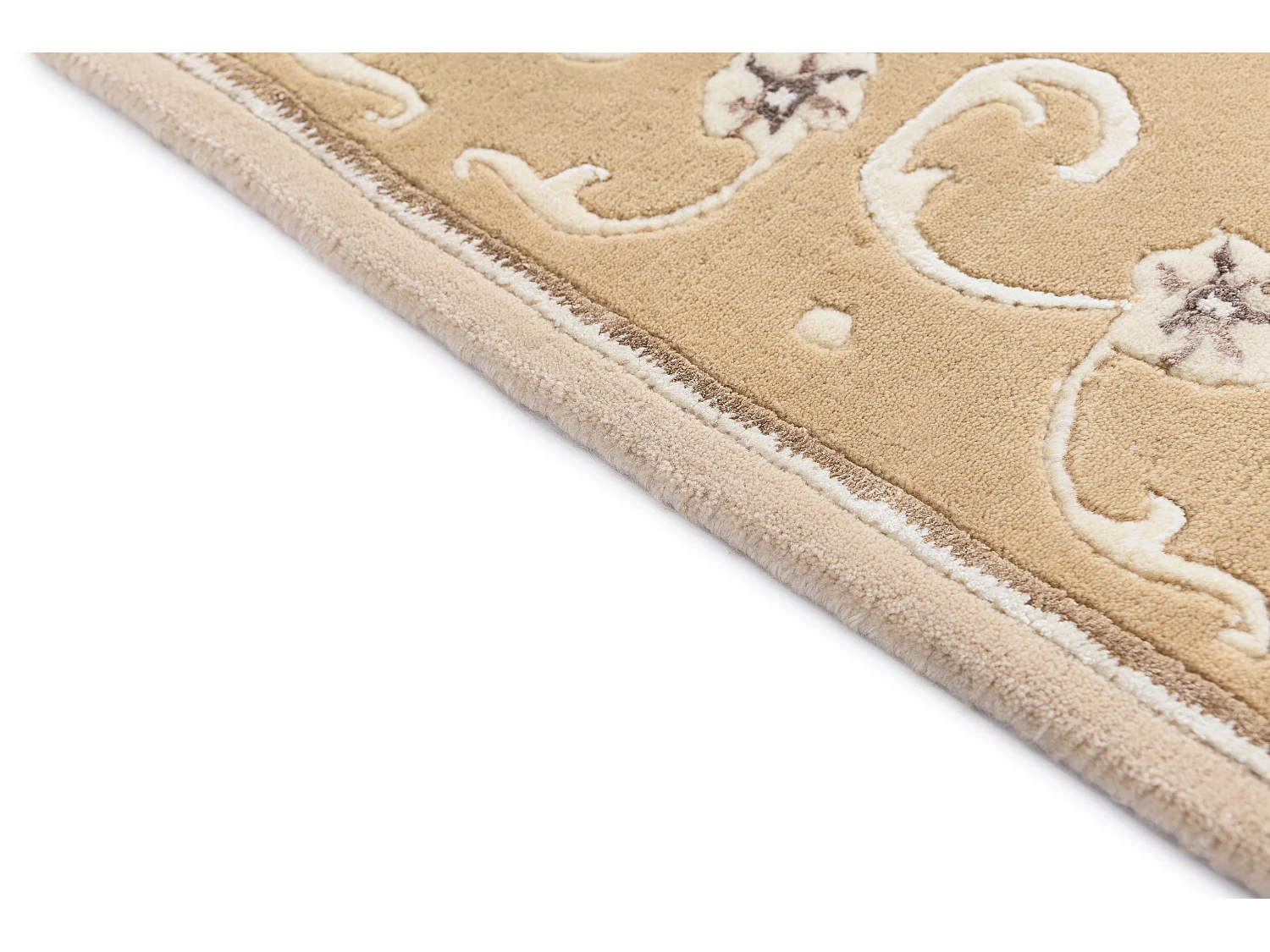 Tapis de laine 86x137 beige Darya