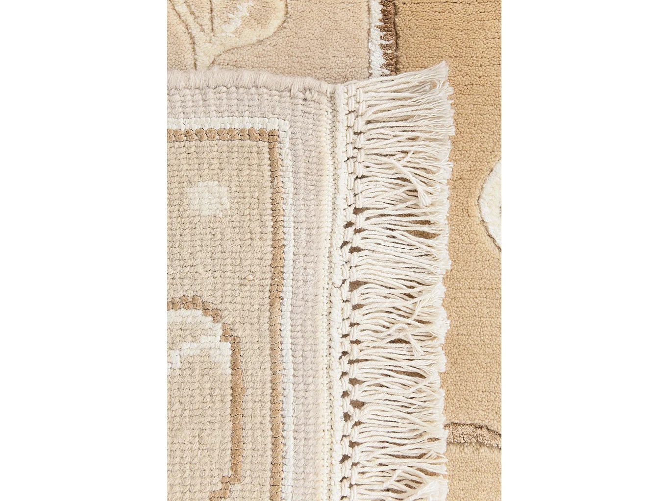Tapis de laine 86x137 beige Darya