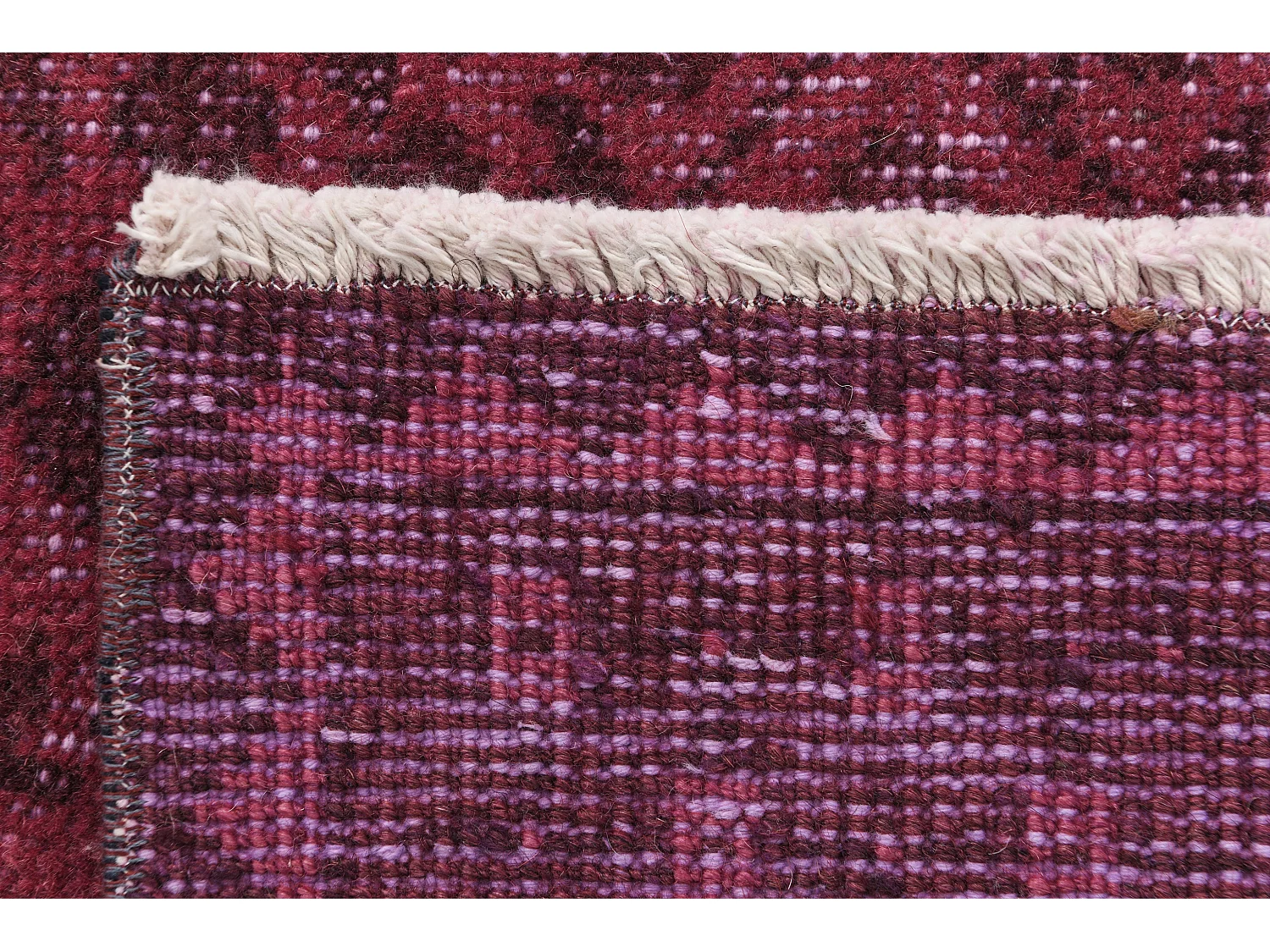 Tapis de laine 165x282 Violet Ultra Vintage