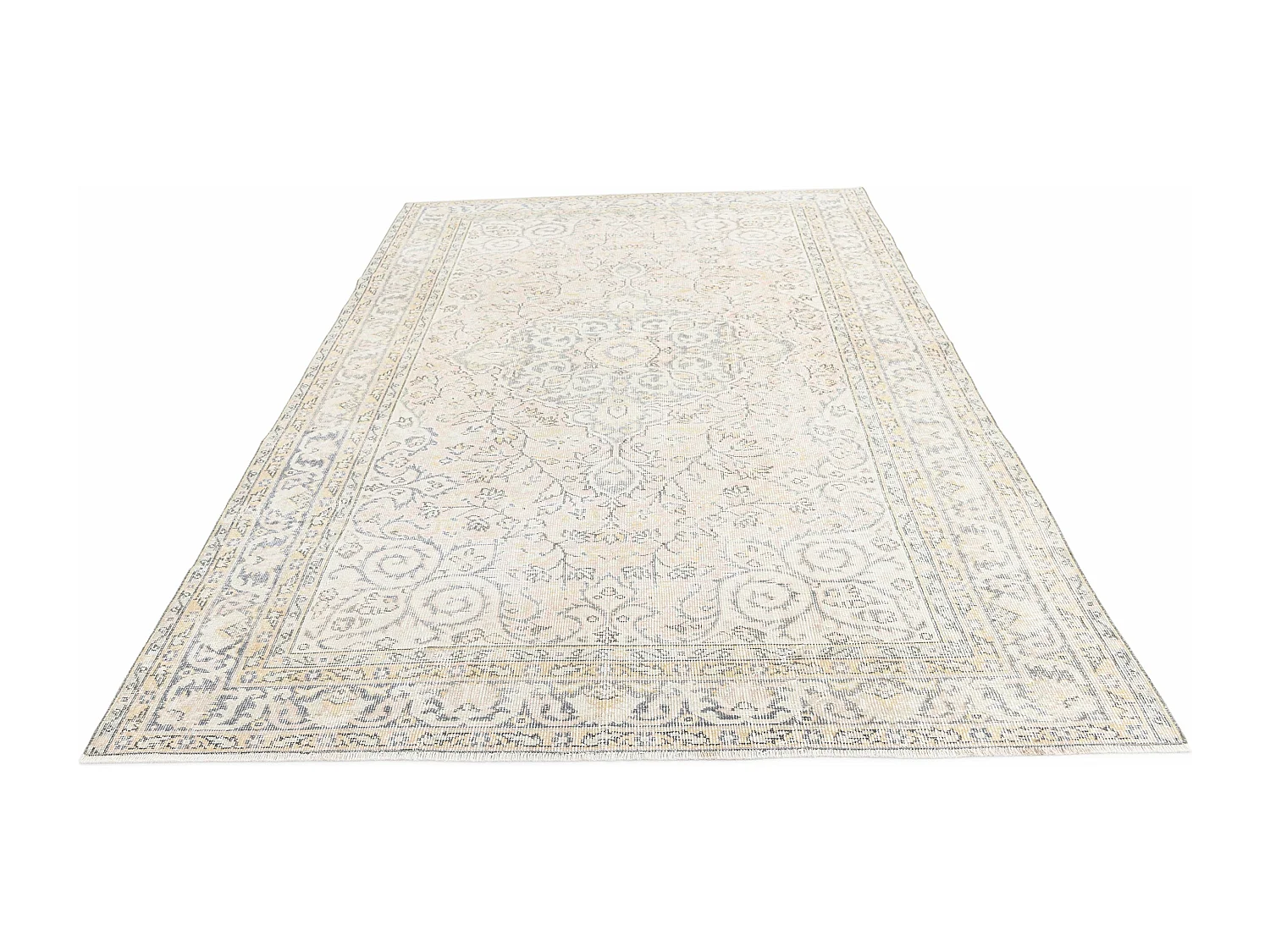 Tapis de laine 183x295 rose Ultra Vintage