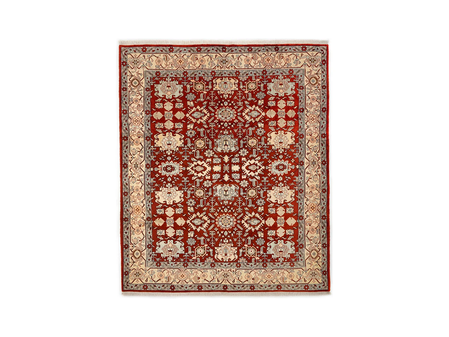 Tappeto in lana 255x300 rosso Tabriz