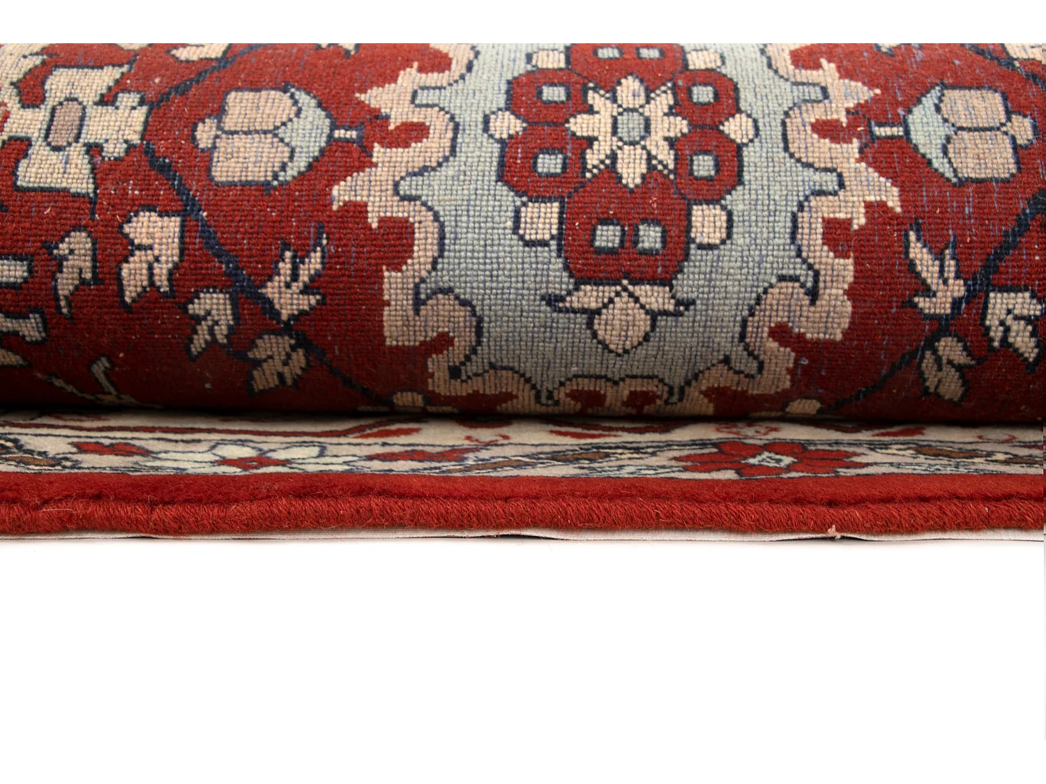 Tapis de laine 255x300 rouge Tabriz