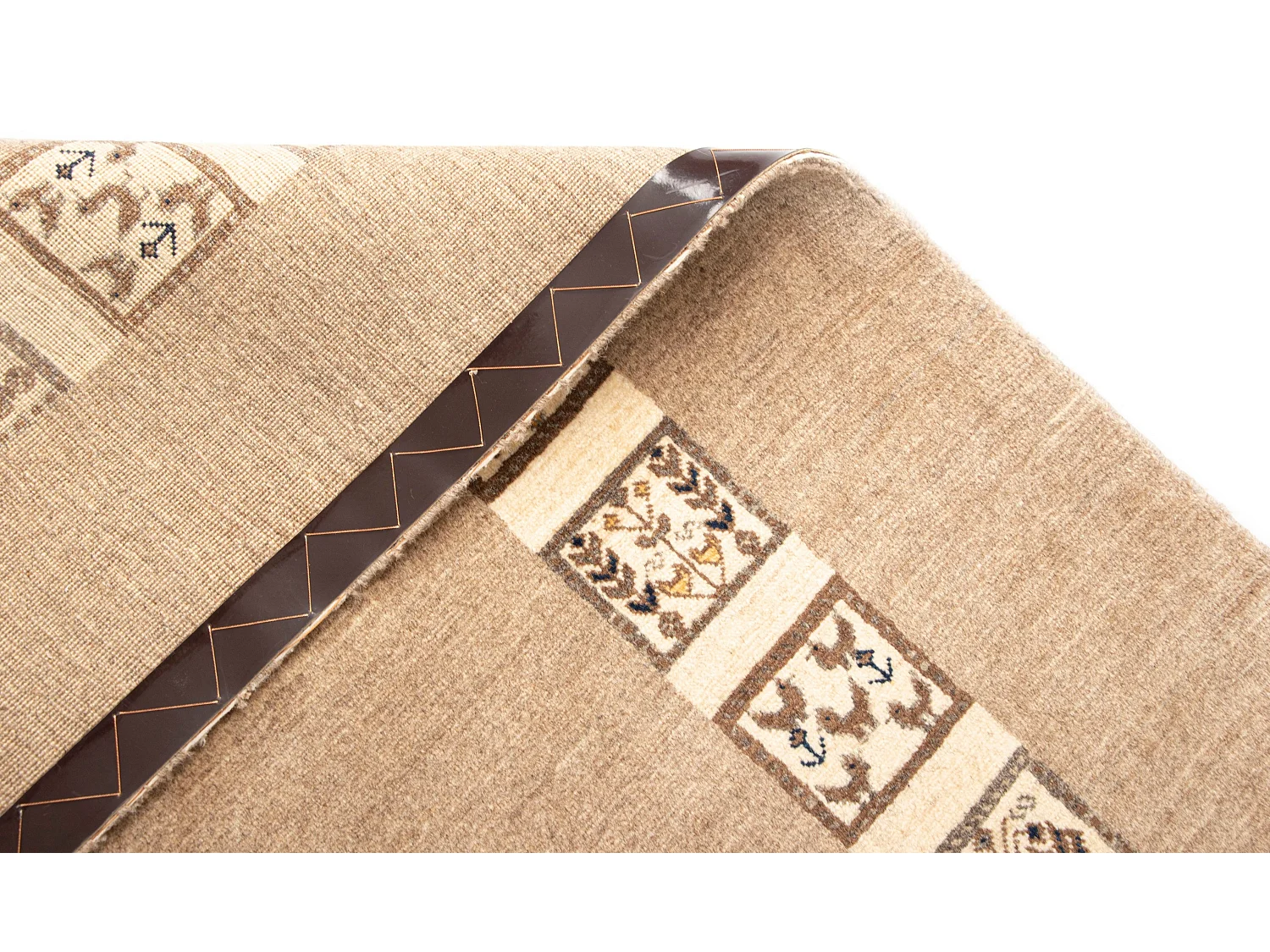 Woltapijt 198x148 Bruin Kashkuli