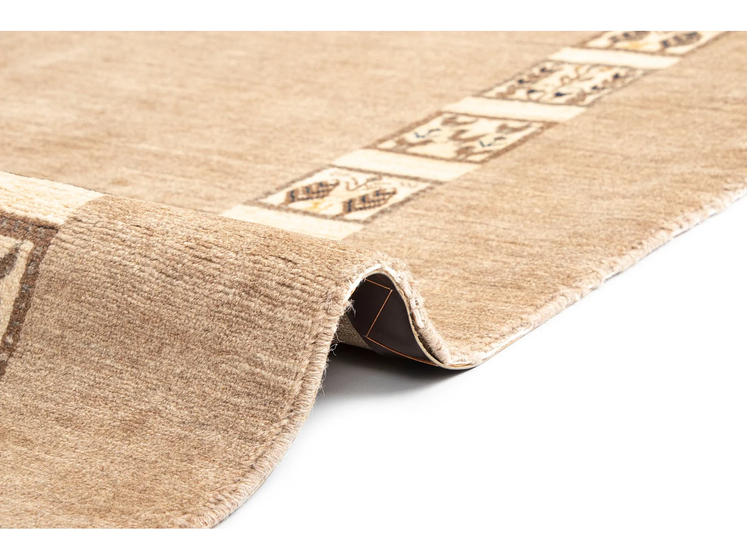 Woltapijt 198x148 Bruin Kashkuli