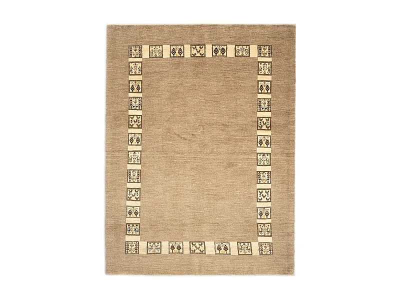 Tapis de laine 148x198 brun Kashkuli