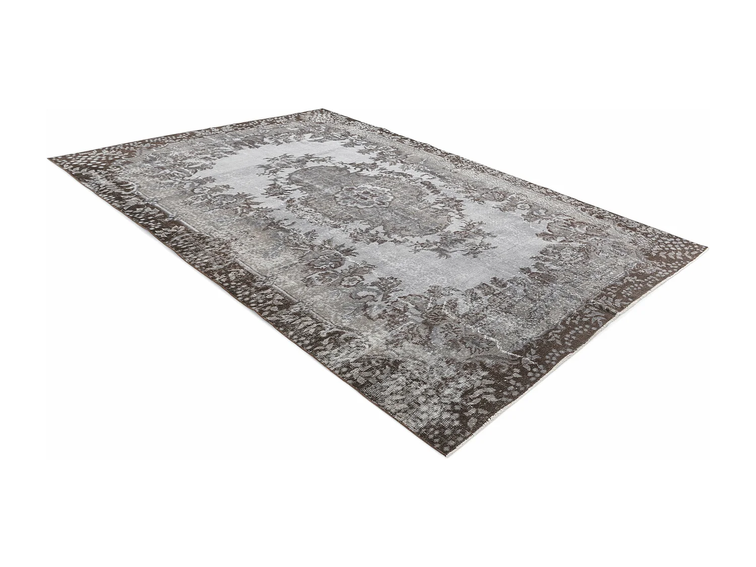 Tapis de laine 183x300 gris Ultra Vintage