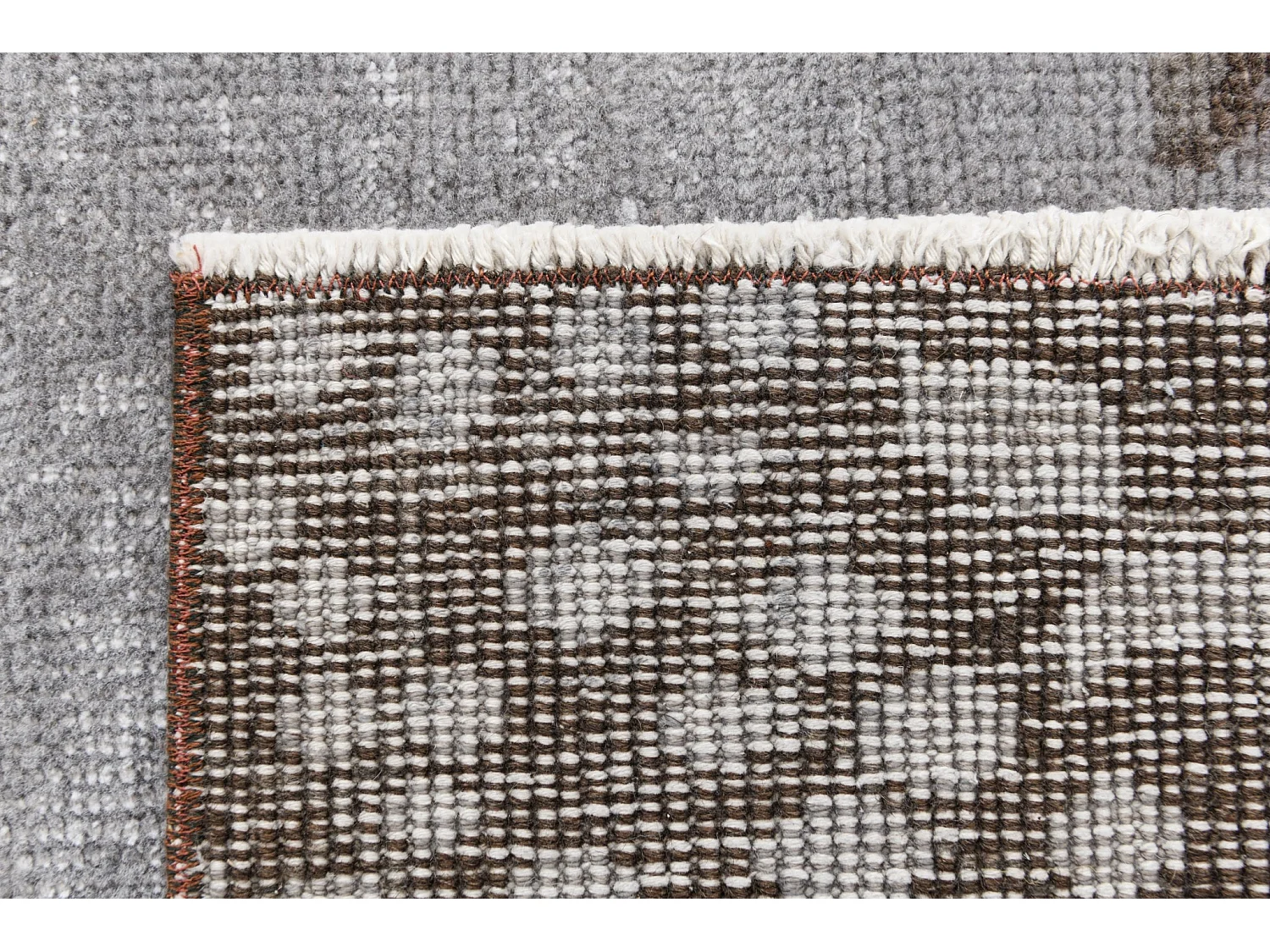 Tapis de laine 183x300 gris Ultra Vintage