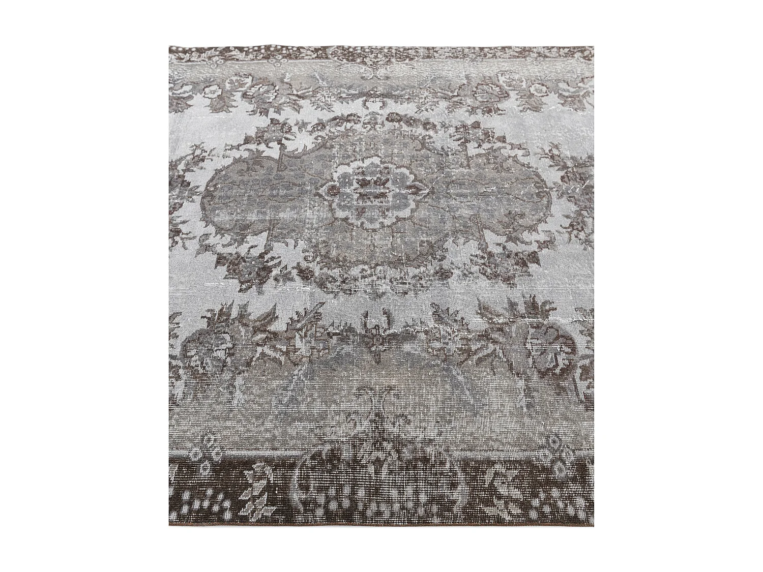 Tapis de laine 183x300 gris Ultra Vintage