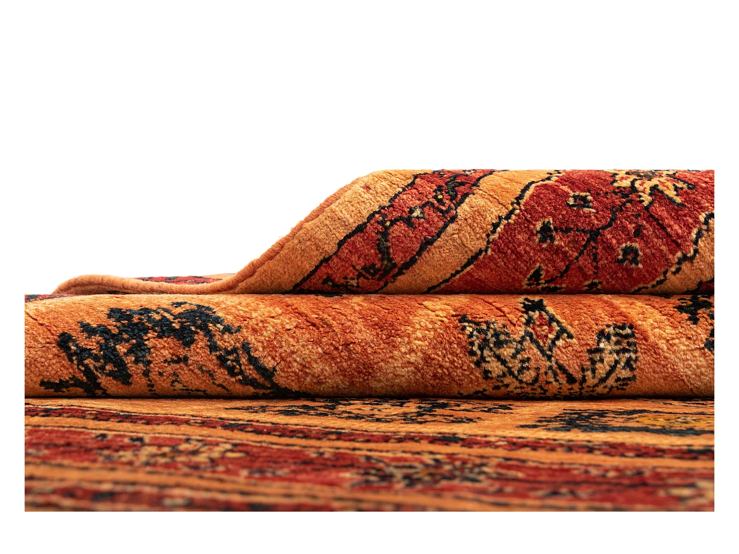 Tapis de laine 106x147 rouge Kashkuli