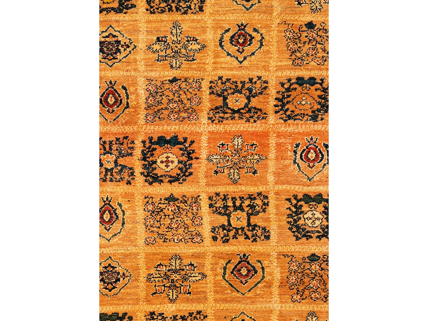 Tapis de laine 106x147 rouge Kashkuli