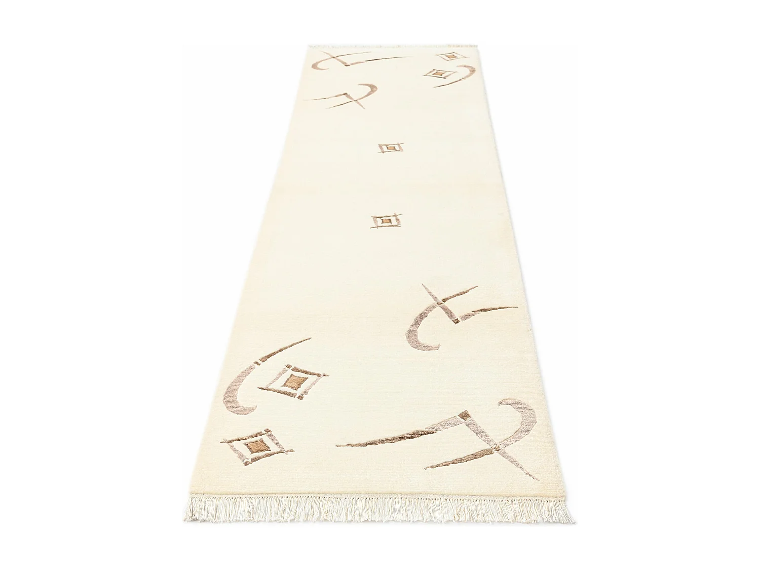 Loper-Woltapijt 297x79 Beige Darya