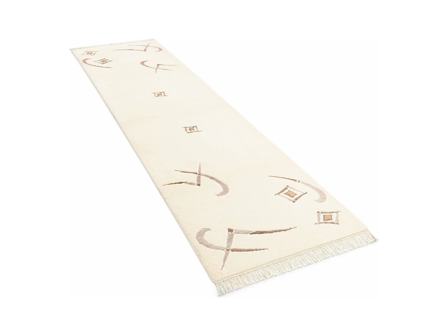 Loper-Woltapijt 297x79 Beige Darya