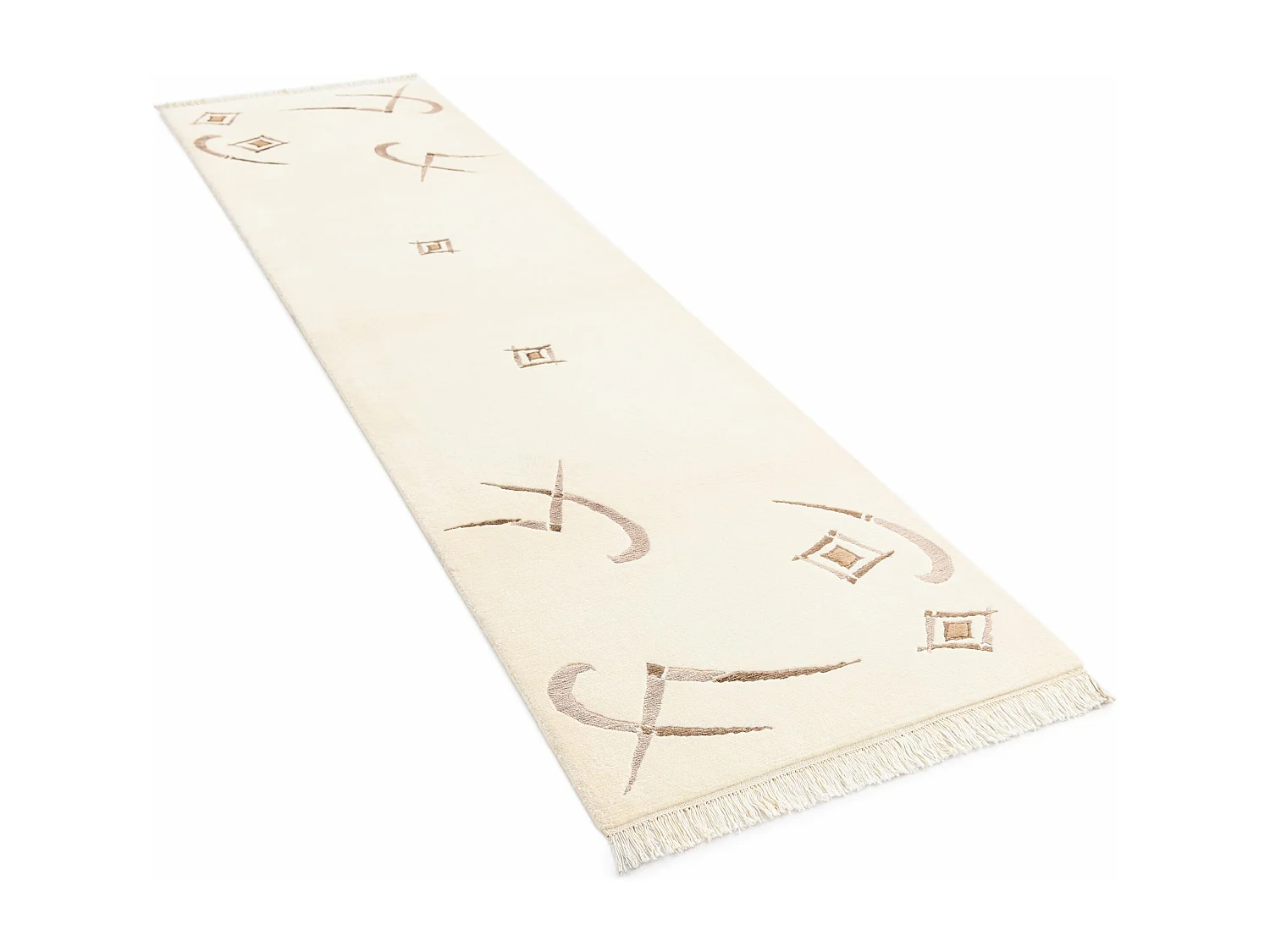 Loper-Woltapijt 297x79 Beige Darya