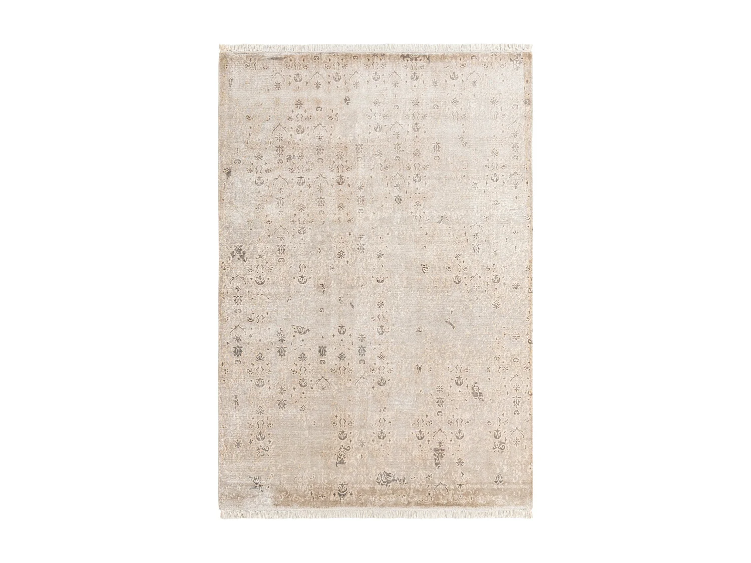 Tapis de laine 170x246 brun Darya