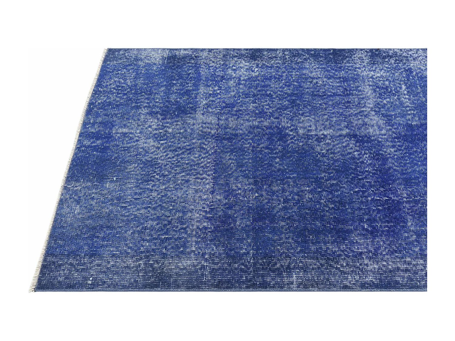 Wollteppich 99x175 Blau Ultra Vintage