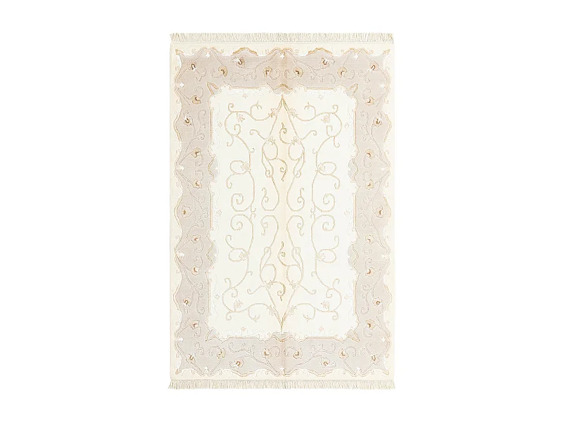 Wollteppich 122x180 Beige Darya