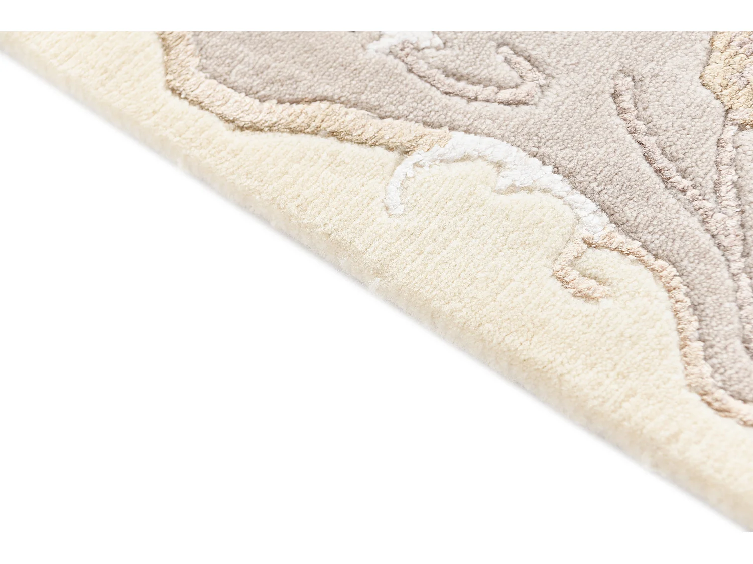 Wollteppich 122x180 Beige Darya