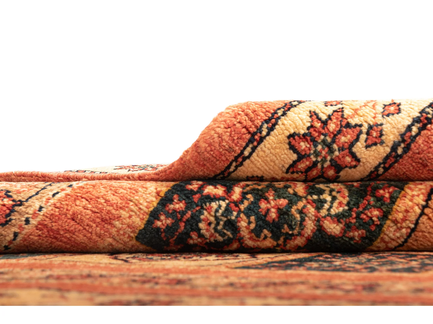 Tapis de laine 106x166 rouge Kashkuli