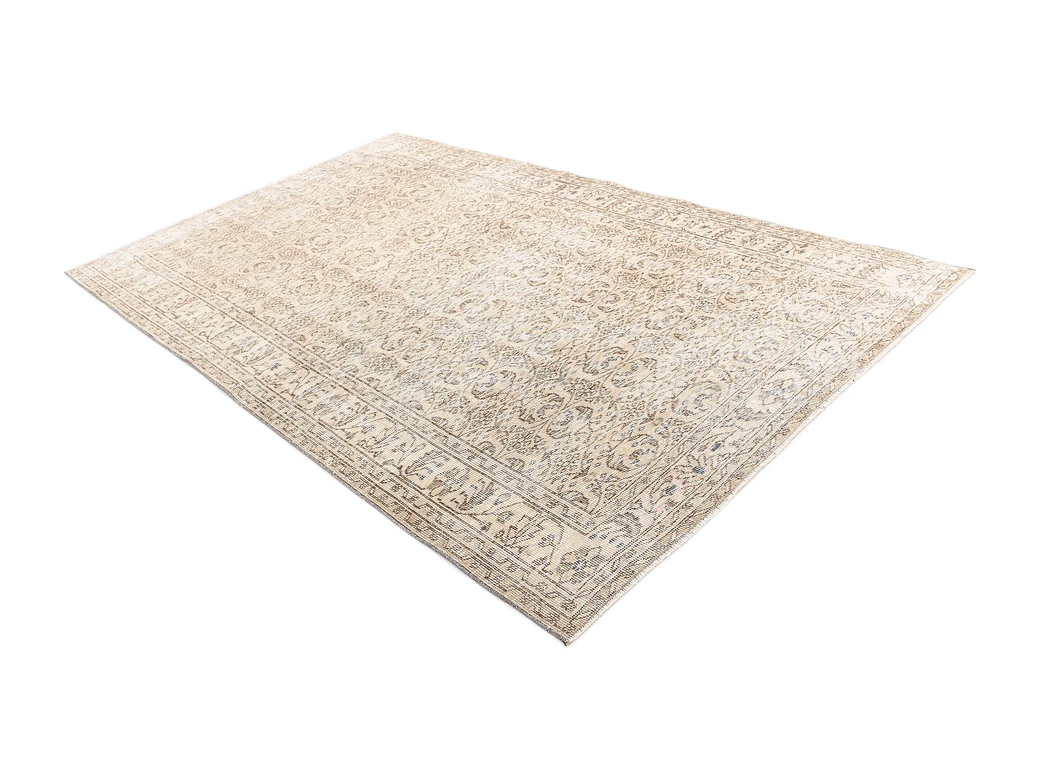 Tapis de laine 173x290 brun Ultra Vintage