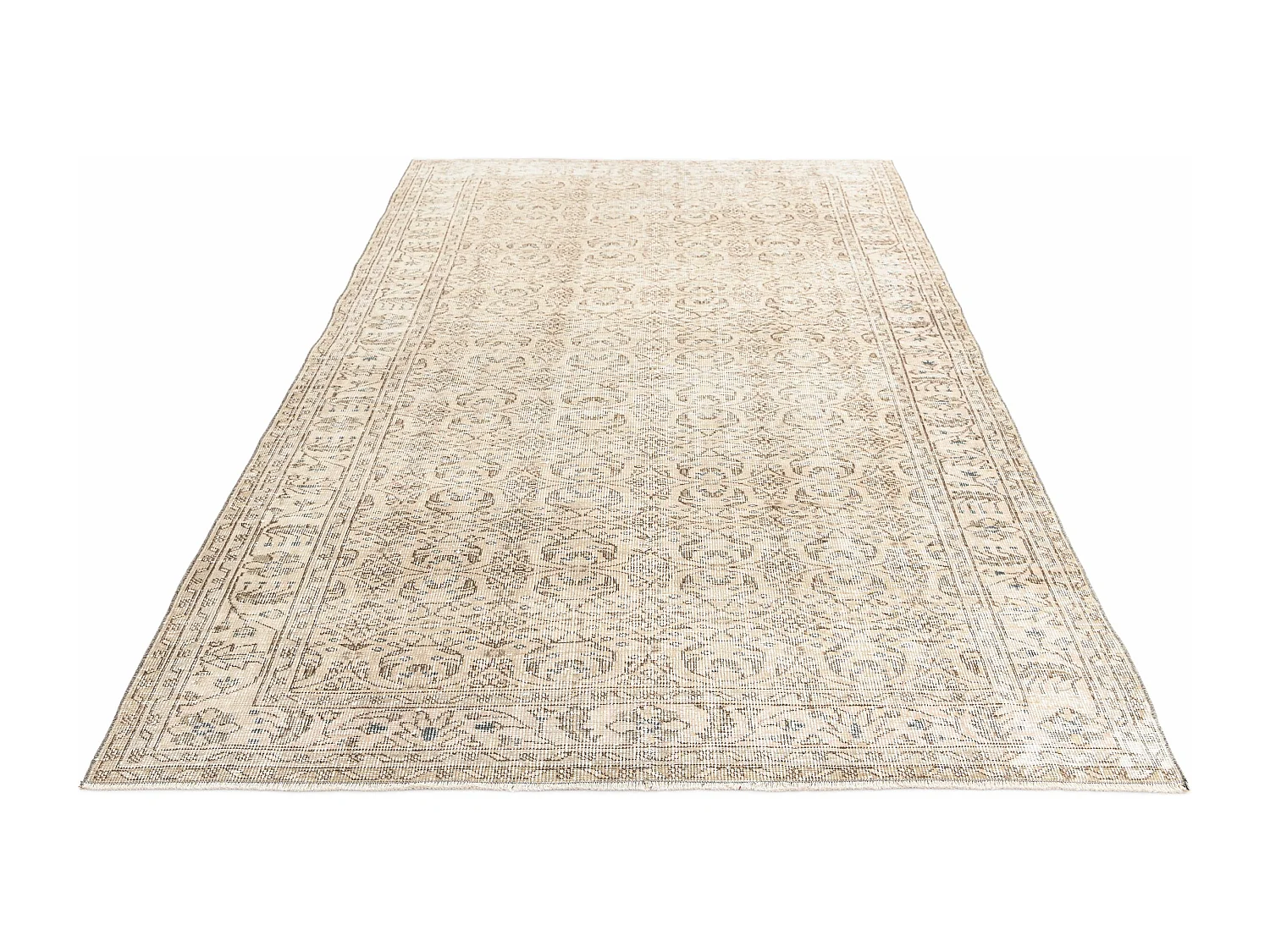 Tapis de laine 173x290 brun Ultra Vintage