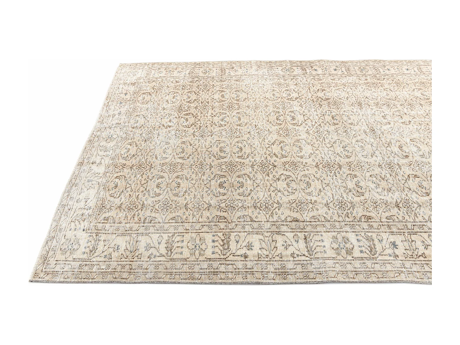 Tapis de laine 173x290 brun Ultra Vintage
