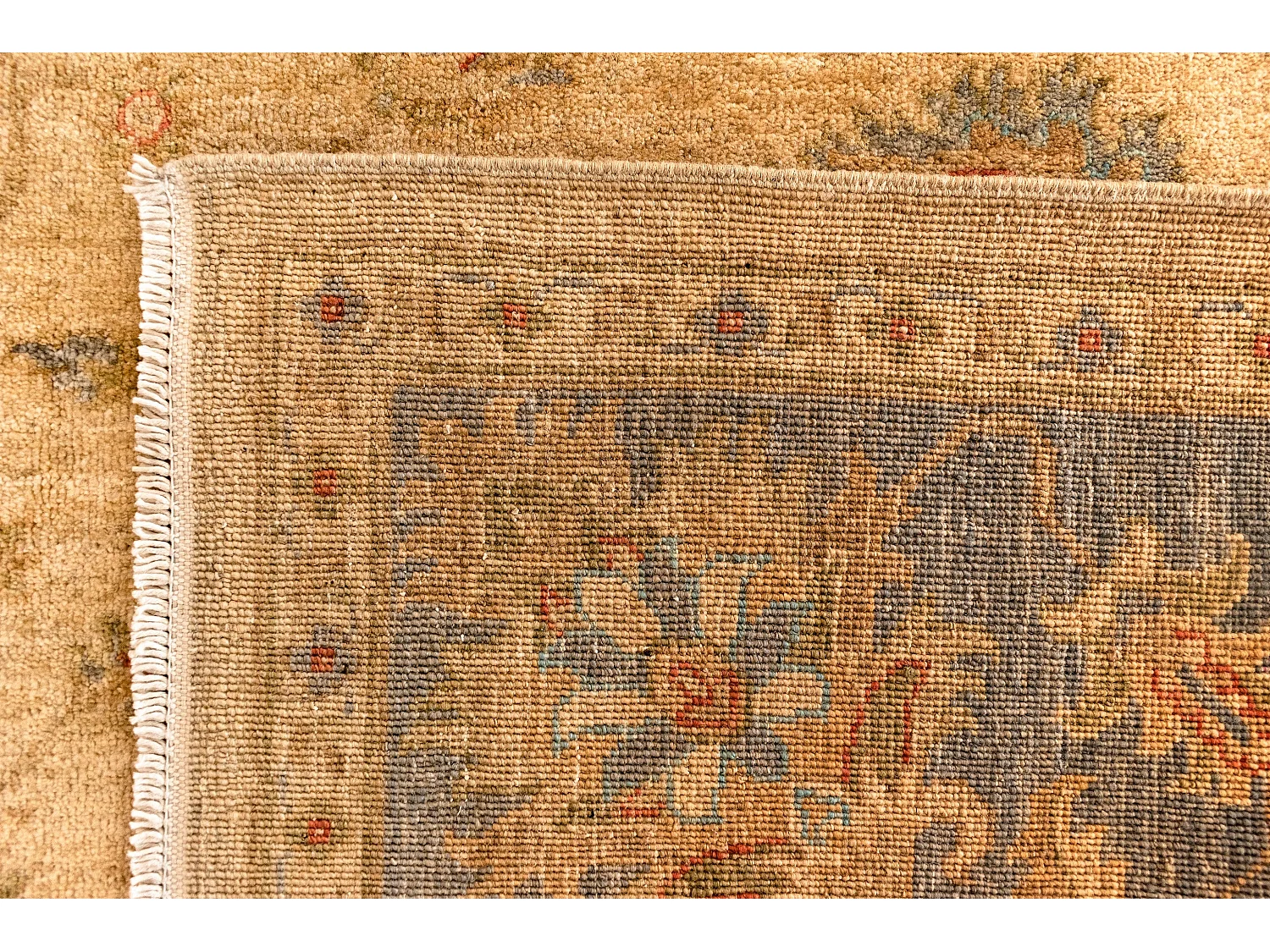 Tapis de laine 198x252 beige Ziegler
