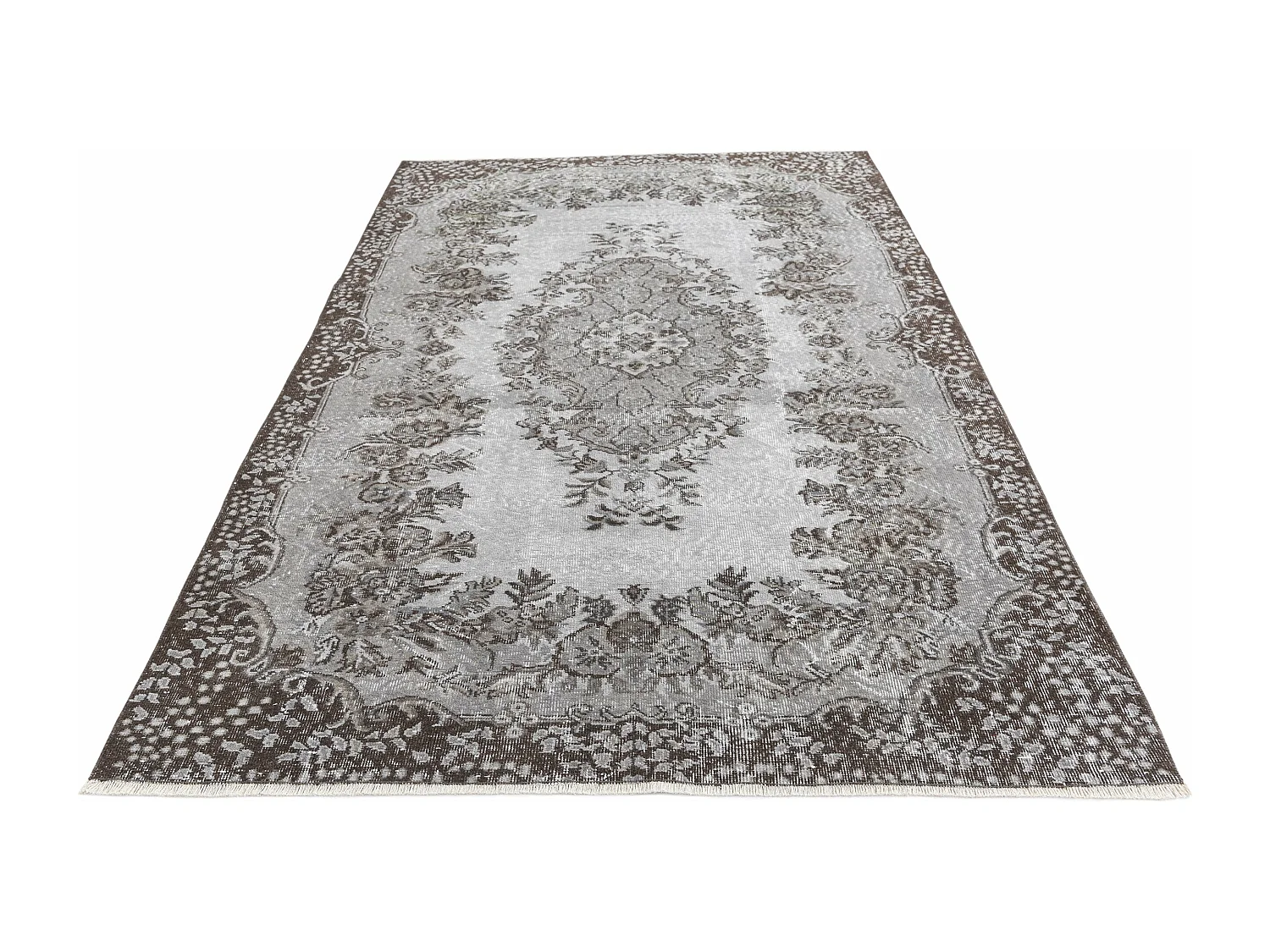 Tappeto in lana 168x274 grigio Ultra Vintage