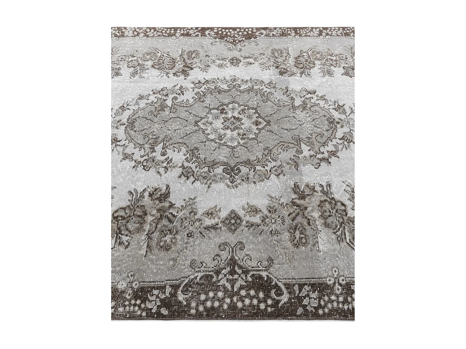 Tapis de laine 168x274 gris Ultra Vintage