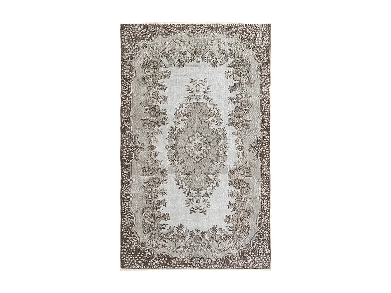 Tapis de laine 168x274 gris Ultra Vintage